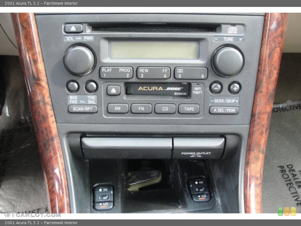 Parchment Interior Audio System for the 2001 Acura TL 3.2 #68930289