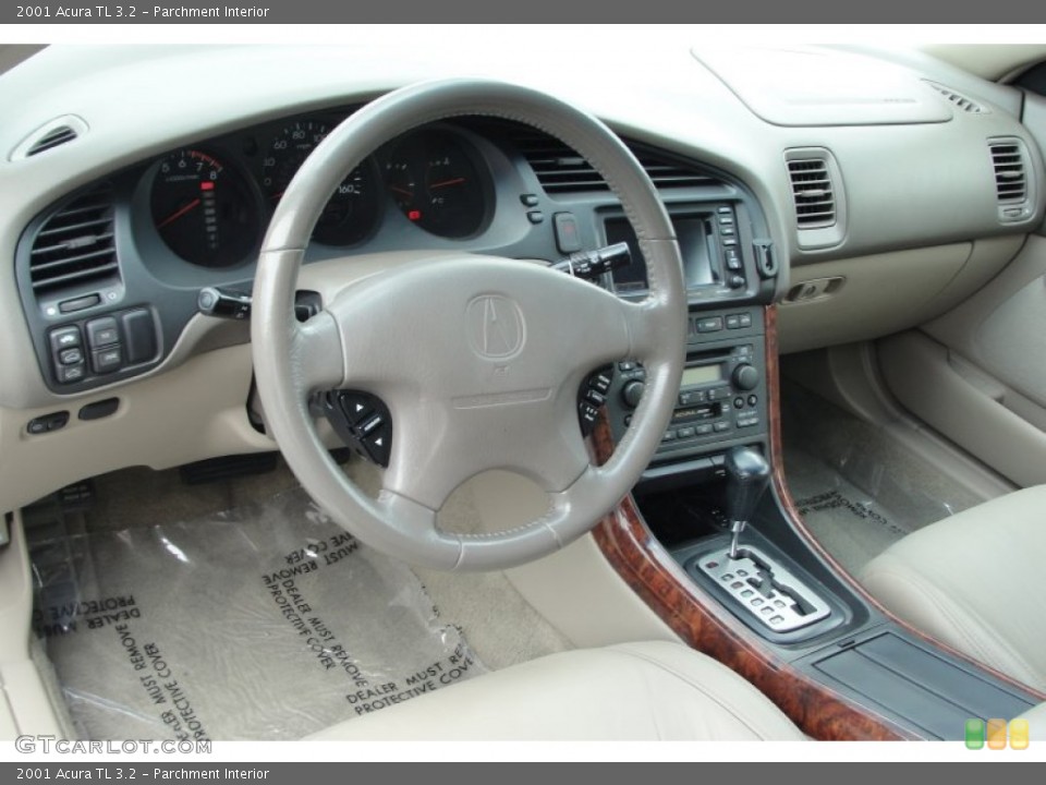 Parchment Interior Dashboard for the 2001 Acura TL 3.2 #68930319