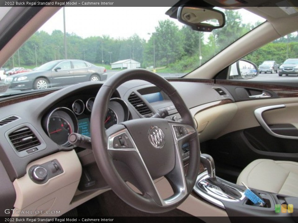 Cashmere Interior Steering Wheel for the 2012 Buick Regal  #68930733