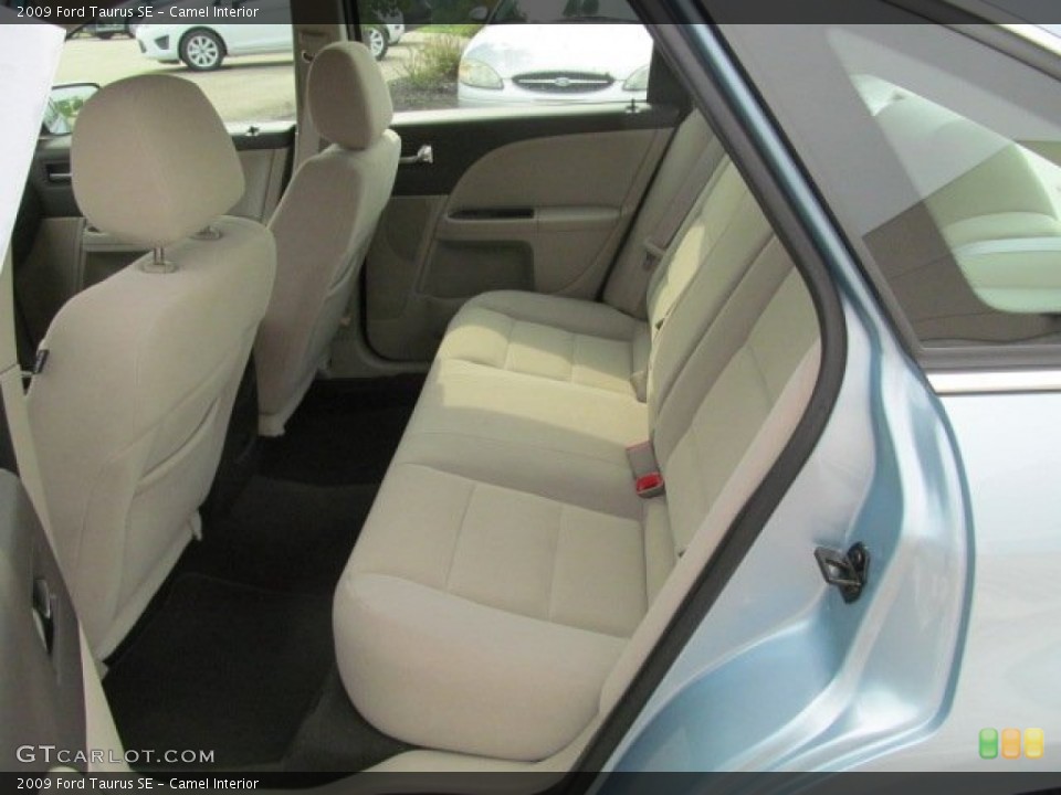Camel Interior Rear Seat for the 2009 Ford Taurus SE #68931987