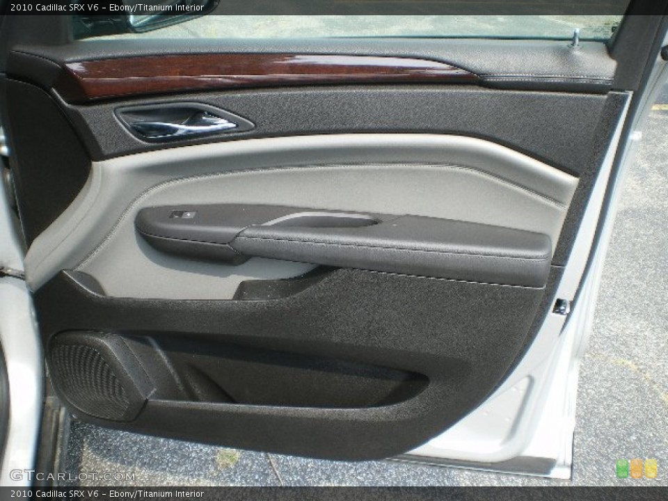 Ebony/Titanium Interior Door Panel for the 2010 Cadillac SRX V6 #68933952