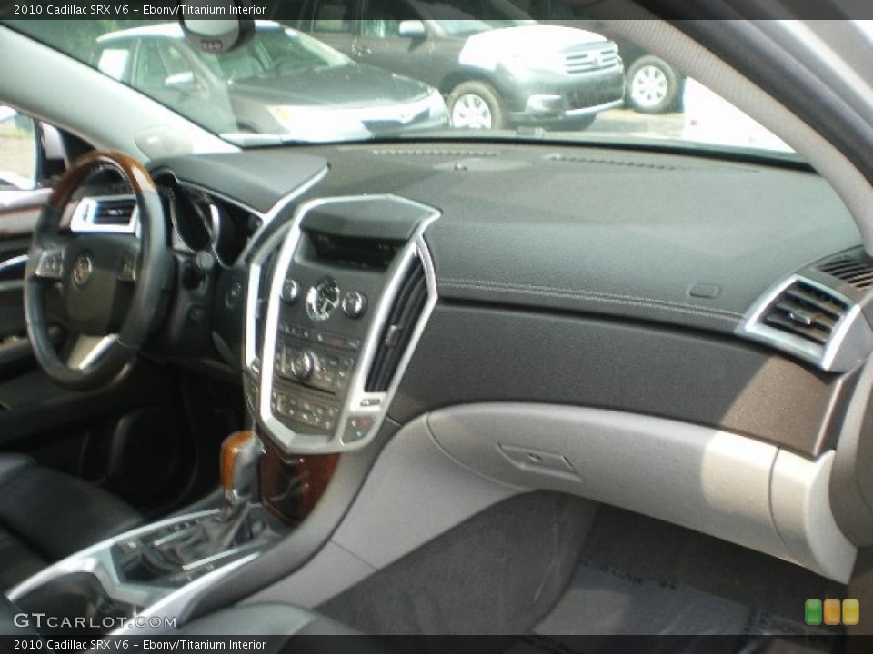 Ebony/Titanium Interior Dashboard for the 2010 Cadillac SRX V6 #68933973