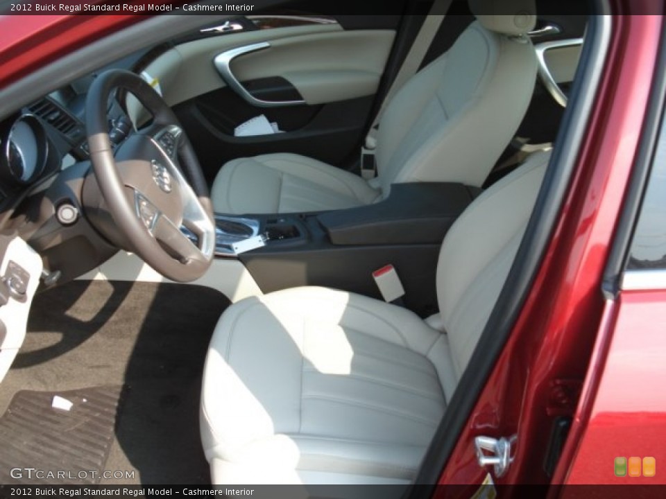 Cashmere Interior Front Seat for the 2012 Buick Regal  #68934192