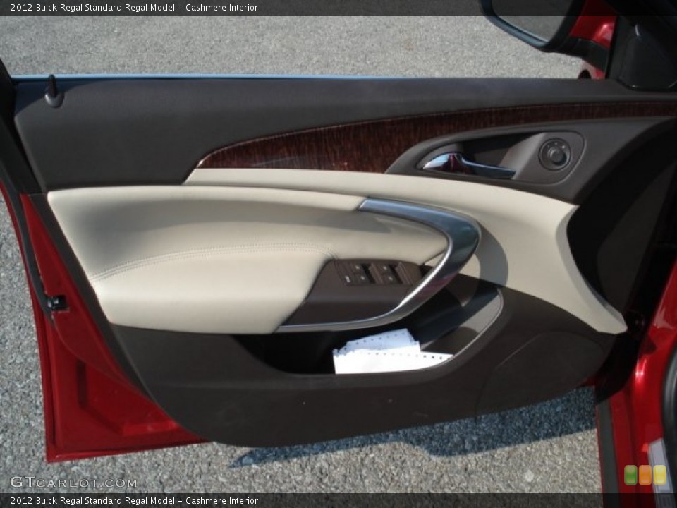 Cashmere Interior Door Panel for the 2012 Buick Regal  #68934207