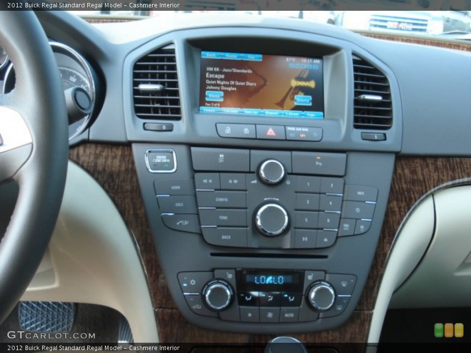 Cashmere Interior Controls for the 2012 Buick Regal  #68934243
