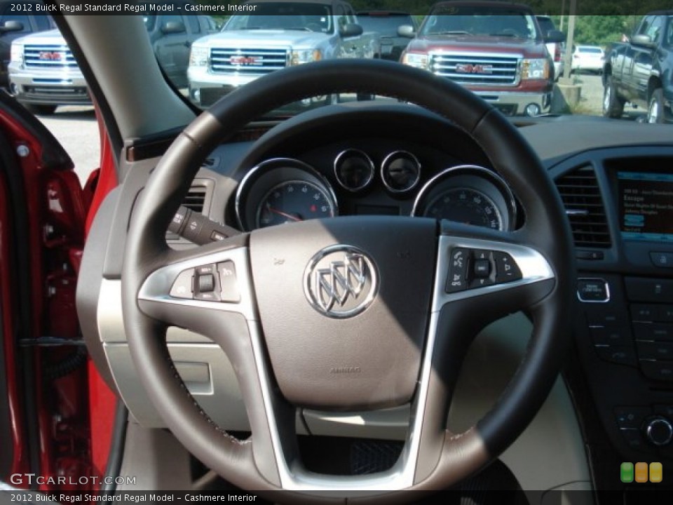 Cashmere Interior Steering Wheel for the 2012 Buick Regal  #68934264
