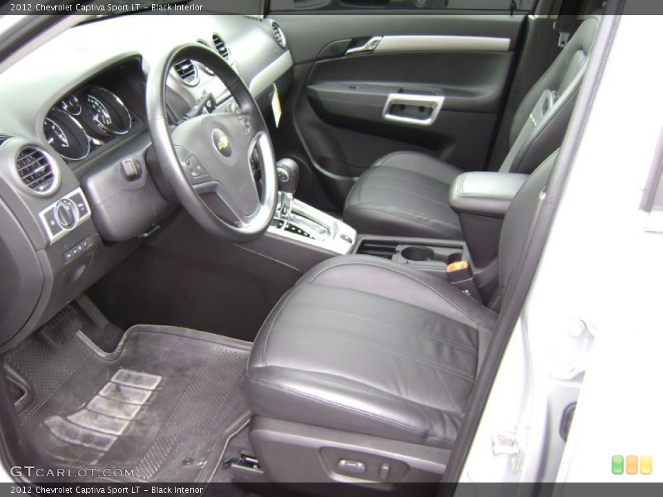 Black Interior Front Seat for the 2012 Chevrolet Captiva Sport LT #68934393