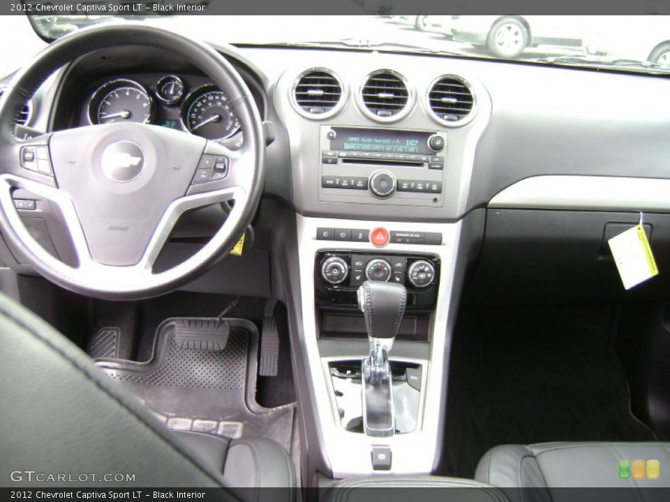 Black Interior Dashboard for the 2012 Chevrolet Captiva Sport LT #68934411