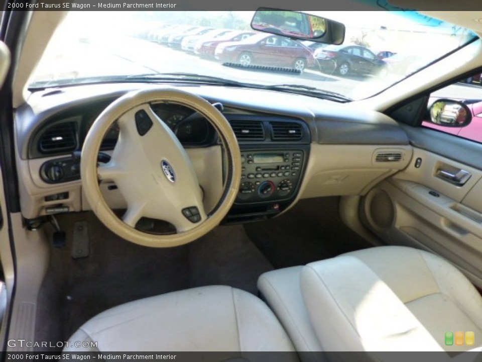 Medium Parchment Interior Prime Interior for the 2000 Ford Taurus SE Wagon #68934798