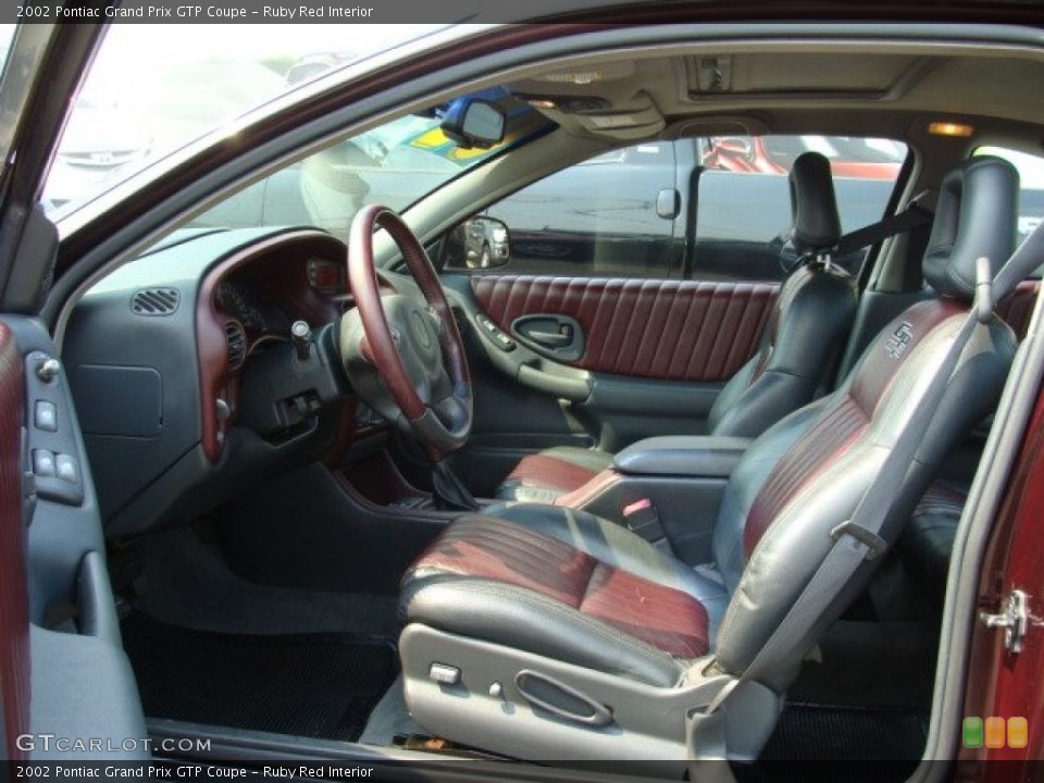Ruby Red Interior Prime Interior For The 2002 Pontiac Grand