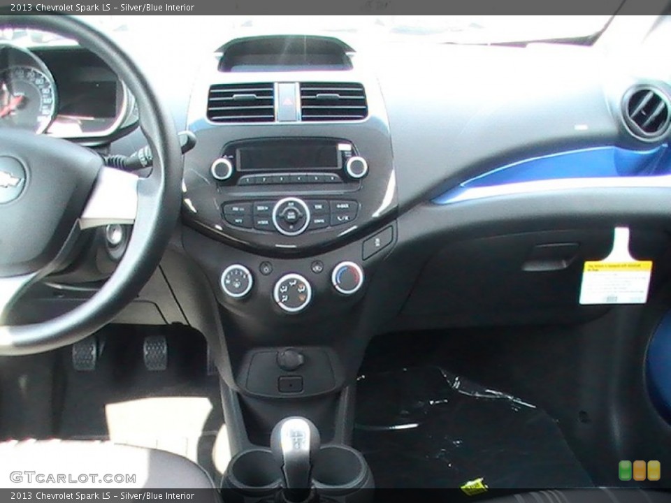 Silver/Blue Interior Dashboard for the 2013 Chevrolet Spark LS #68935350