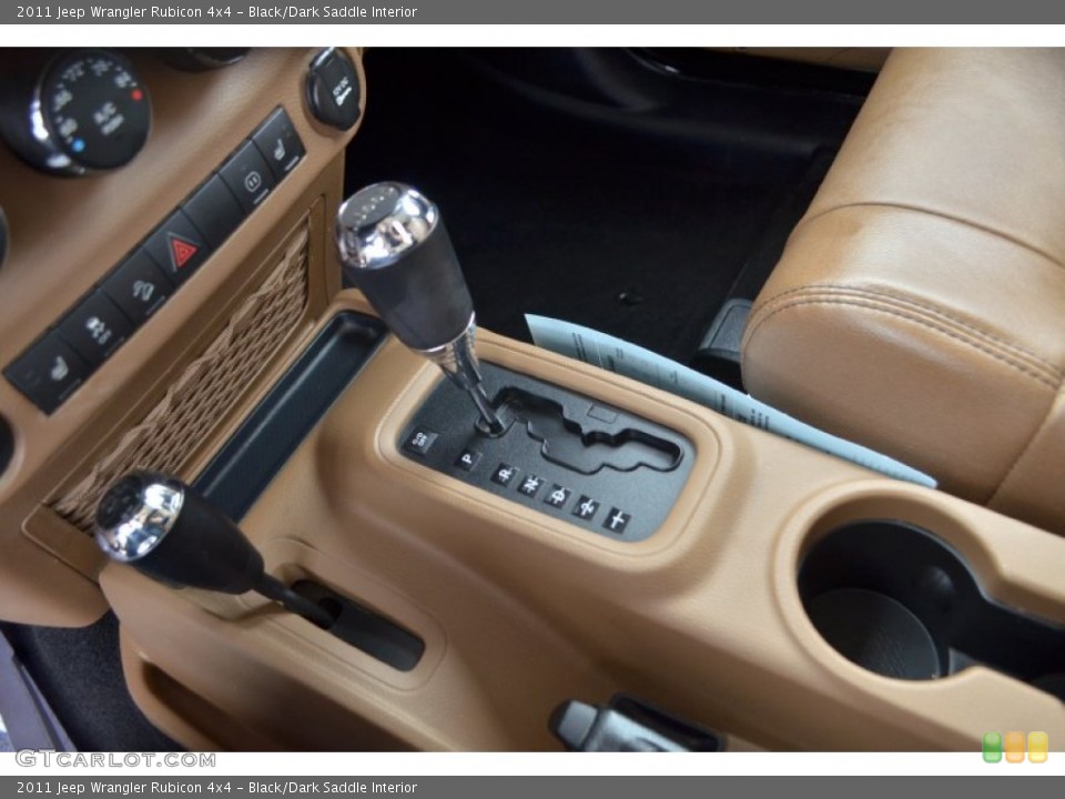 Black/Dark Saddle Interior Transmission for the 2011 Jeep Wrangler Rubicon 4x4 #68936502