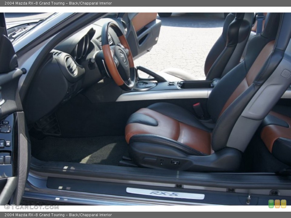 Black/Chapparal Interior Photo for the 2004 Mazda RX-8 Grand Touring #68937528