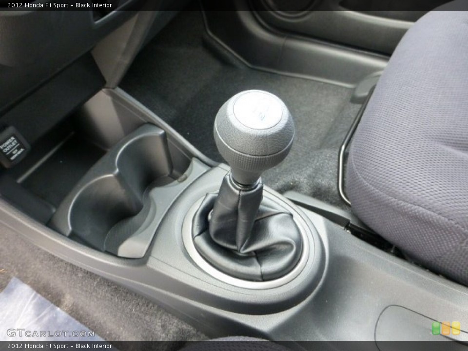 Black Interior Transmission for the 2012 Honda Fit Sport #68937558