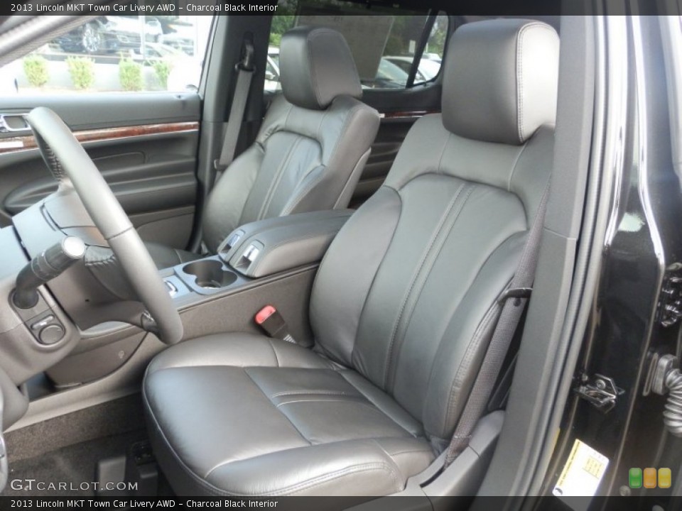 Charcoal Black 2013 Lincoln MKT Interiors