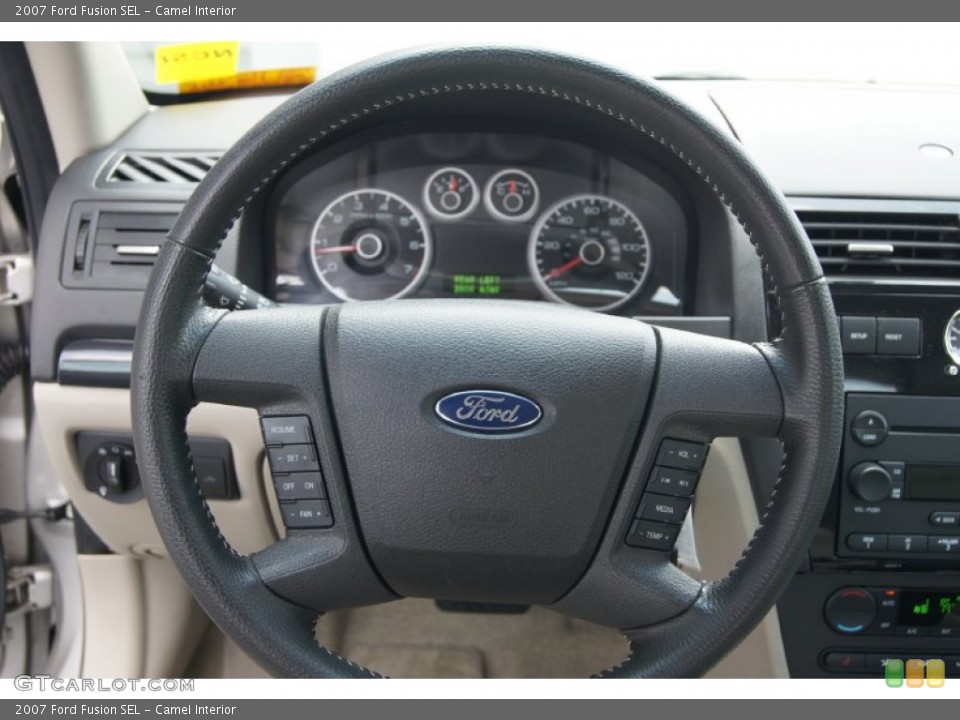 Camel Interior Steering Wheel for the 2007 Ford Fusion SEL #68938146