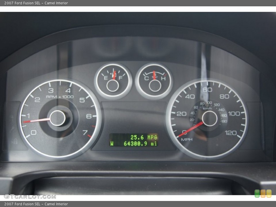 Camel Interior Gauges for the 2007 Ford Fusion SEL #68938176