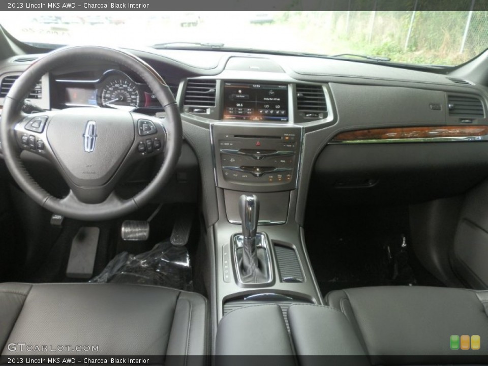 Charcoal Black Interior Dashboard for the 2013 Lincoln MKS AWD #68938263