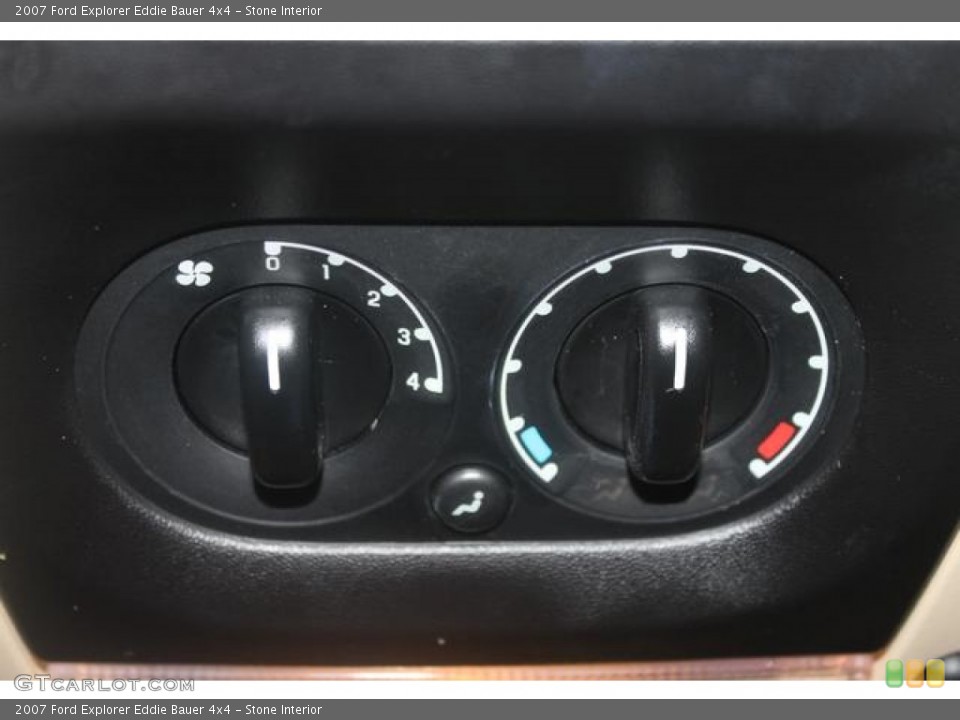 Stone Interior Controls for the 2007 Ford Explorer Eddie Bauer 4x4 #68940942