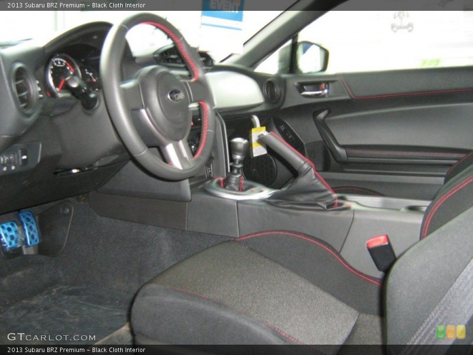 Black Cloth Interior Photo for the 2013 Subaru BRZ Premium #68941434