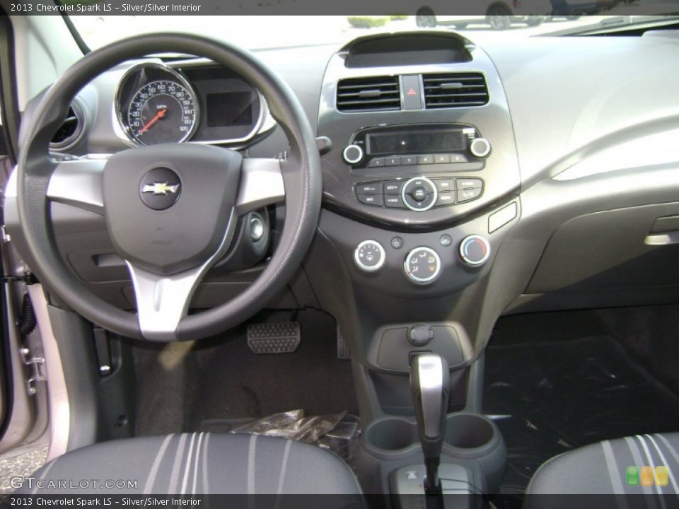 Silver/Silver Interior Dashboard for the 2013 Chevrolet Spark LS #68941491