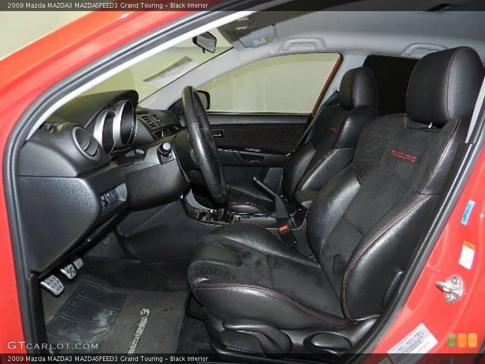 Black Interior Prime Interior for the 2009 Mazda MAZDA3 MAZDASPEED3 Grand Touring #68942070