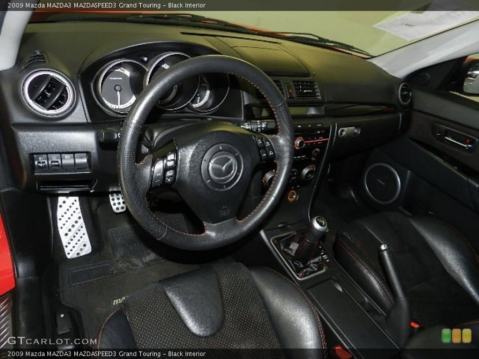 Black Interior Photo for the 2009 Mazda MAZDA3 MAZDASPEED3 Grand Touring #68942076