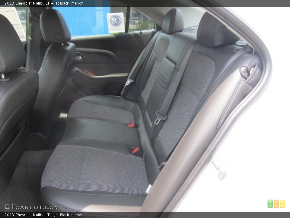 Jet Black Interior Rear Seat for the 2013 Chevrolet Malibu LT #68944974