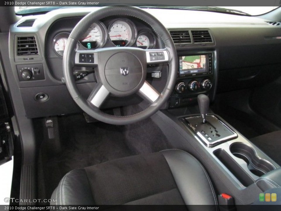 Dark Slate Gray Interior Dashboard for the 2010 Dodge Challenger SRT8 #68944995