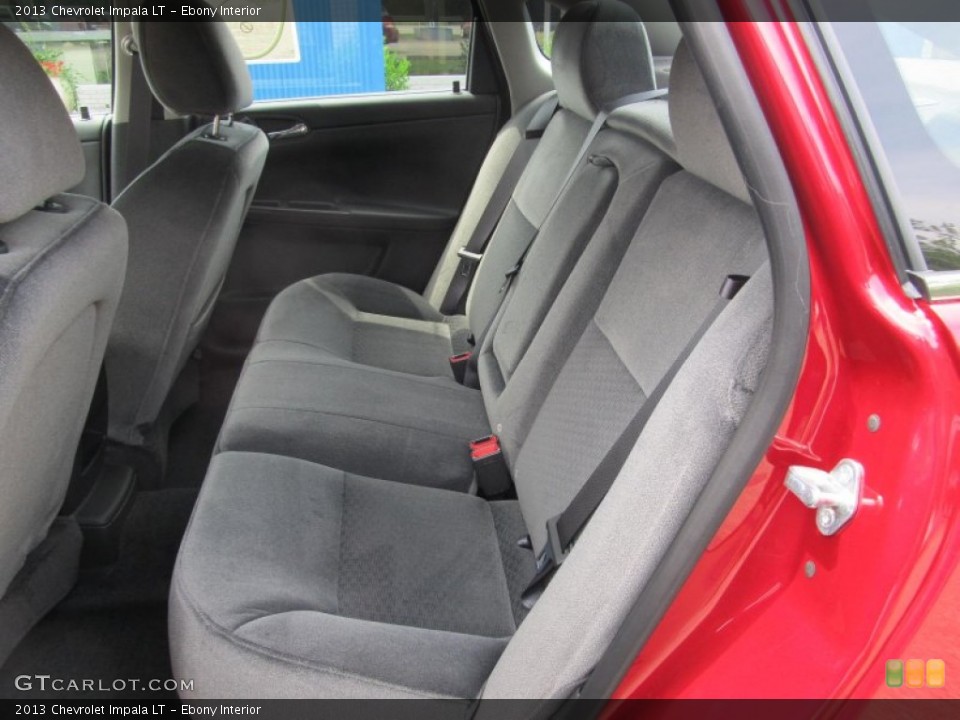 Ebony Interior Rear Seat for the 2013 Chevrolet Impala LT #68945064