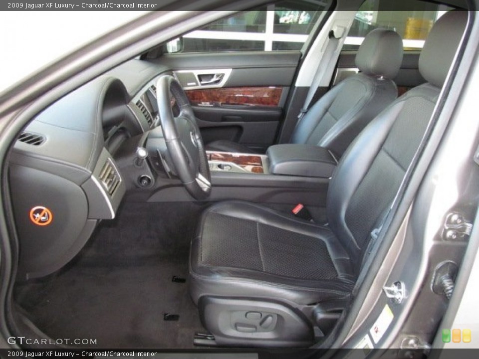 Charcoal/Charcoal Interior Photo for the 2009 Jaguar XF Luxury #68945253