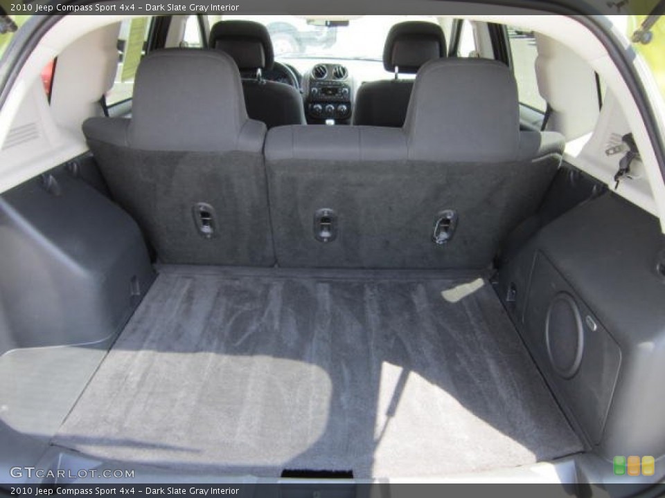 Dark Slate Gray Interior Trunk for the 2010 Jeep Compass Sport 4x4 #68948313