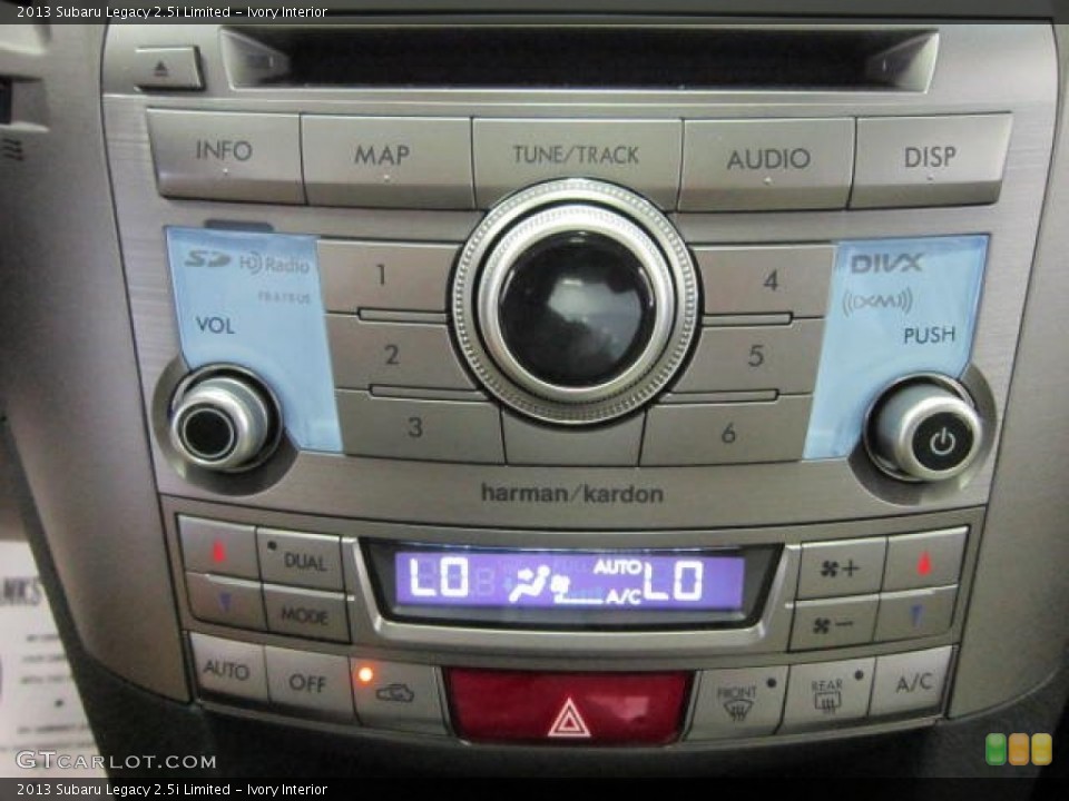 Ivory Interior Controls for the 2013 Subaru Legacy 2.5i Limited #68950449