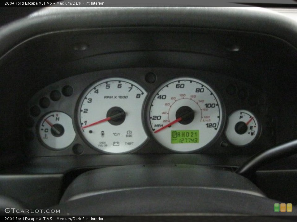 Medium/Dark Flint Interior Gauges for the 2004 Ford Escape XLT V6 #68951115