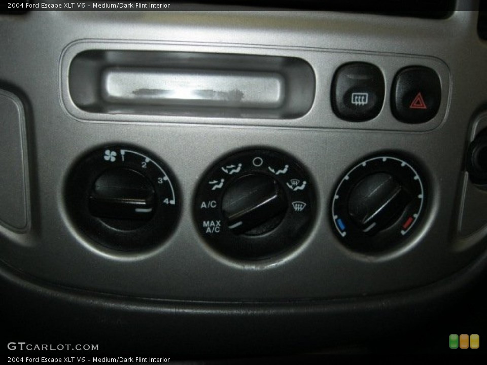 Medium/Dark Flint Interior Controls for the 2004 Ford Escape XLT V6 #68951130