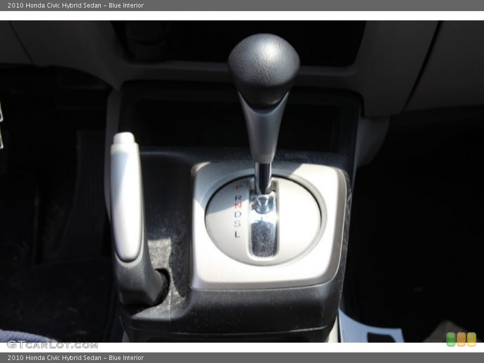 Blue Interior Transmission for the 2010 Honda Civic Hybrid Sedan #68959220