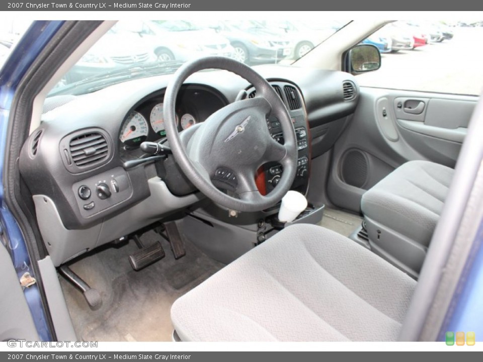 Medium Slate Gray Interior Prime Interior for the 2007 Chrysler Town & Country LX #68960684
