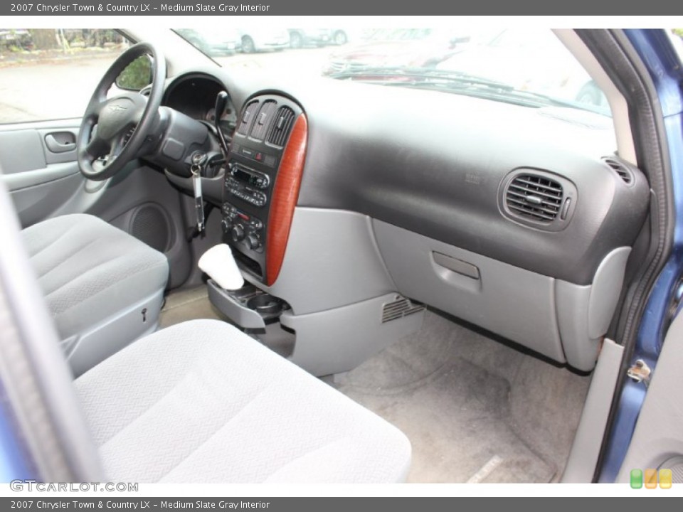 Medium Slate Gray Interior Dashboard for the 2007 Chrysler Town & Country LX #68960795