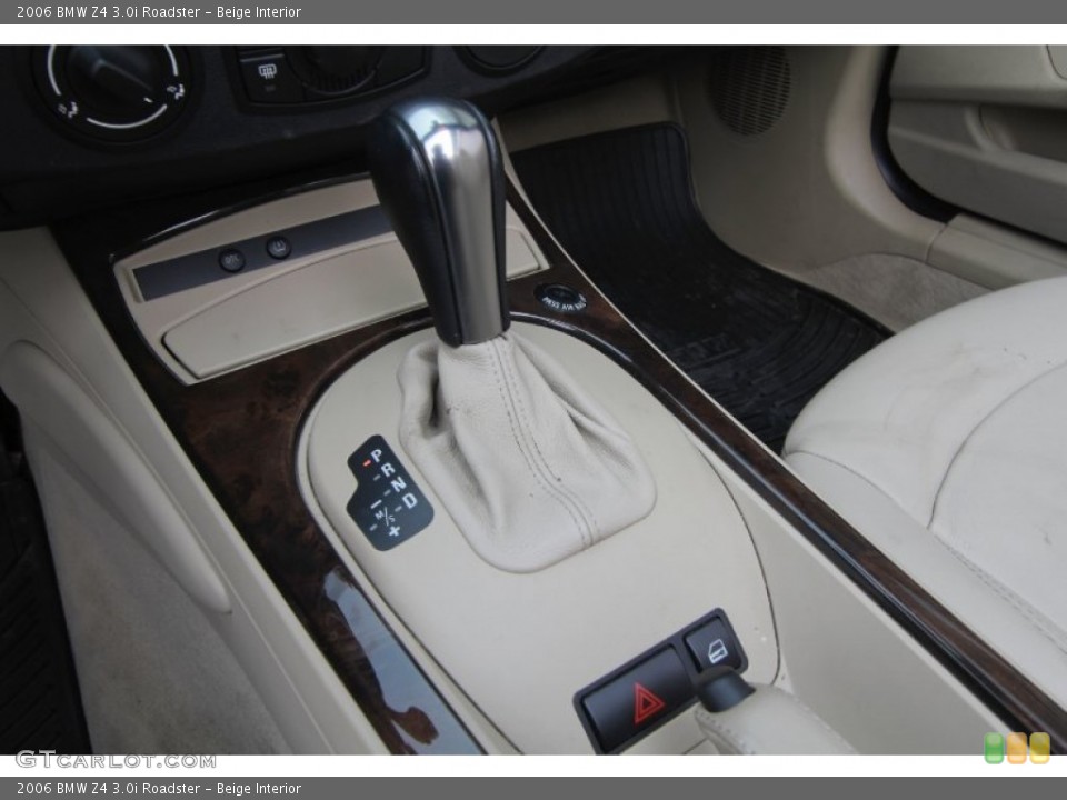Beige Interior Transmission for the 2006 BMW Z4 3.0i Roadster #68961245