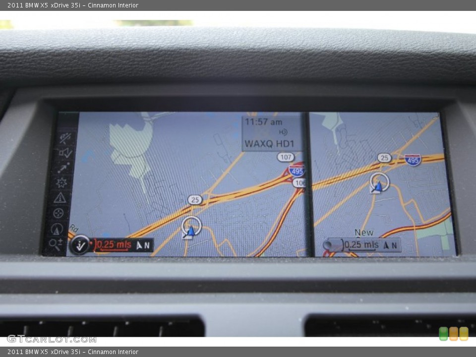 Cinnamon Interior Navigation for the 2011 BMW X5 xDrive 35i #68961383
