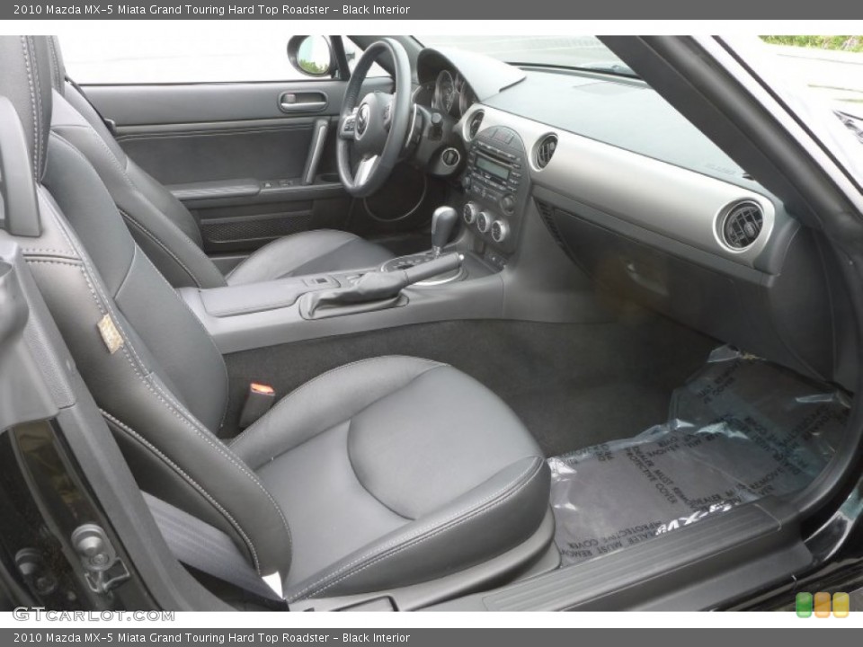 Black Interior Photo for the 2010 Mazda MX-5 Miata Grand Touring Hard Top Roadster #68962208