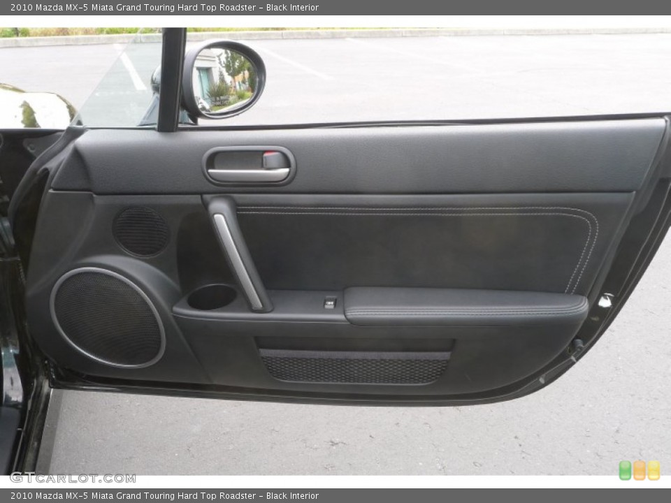 Black Interior Door Panel for the 2010 Mazda MX-5 Miata Grand Touring Hard Top Roadster #68962217