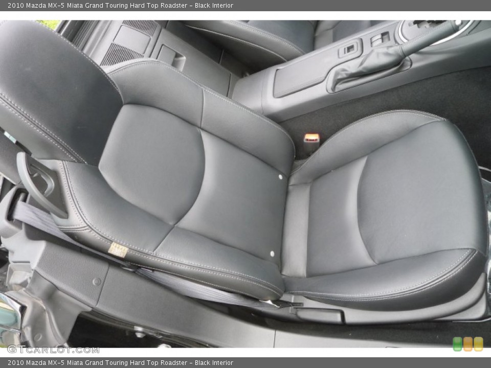 Black Interior Front Seat for the 2010 Mazda MX-5 Miata Grand Touring Hard Top Roadster #68962226