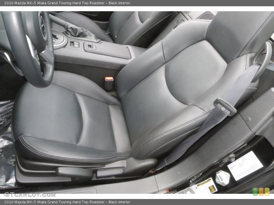 Black Interior Front Seat for the 2010 Mazda MX-5 Miata Grand Touring Hard Top Roadster #68962235