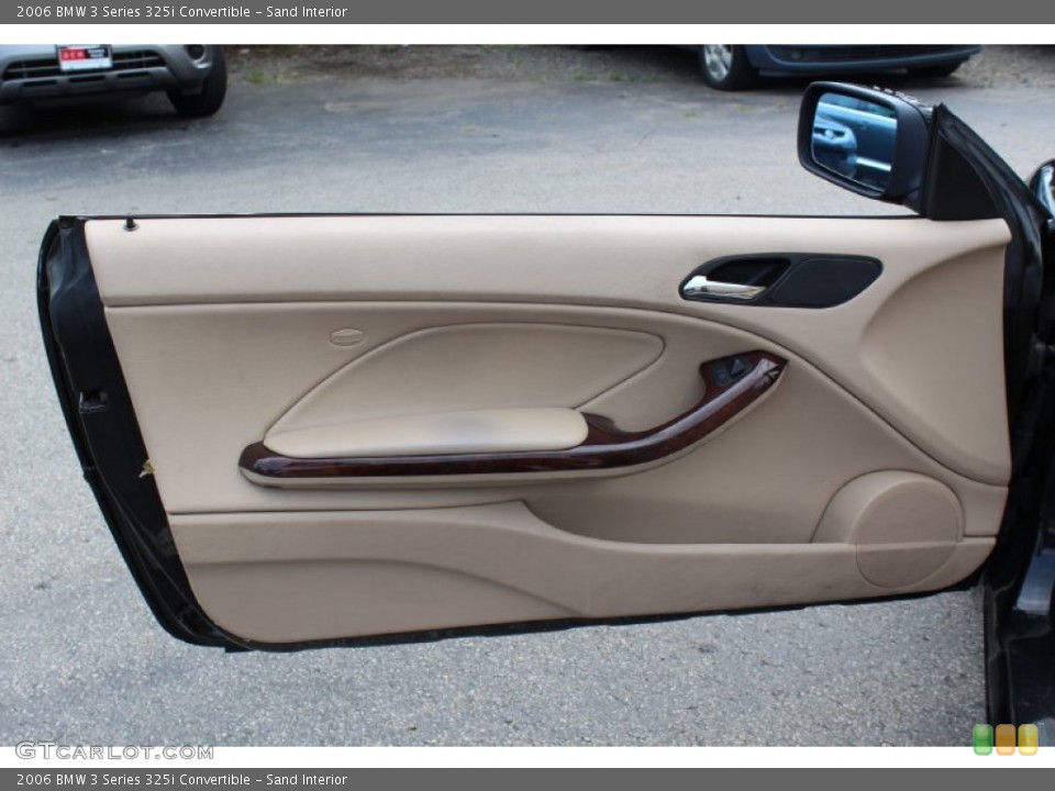 Sand Interior Door Panel for the 2006 BMW 3 Series 325i Convertible #68963549