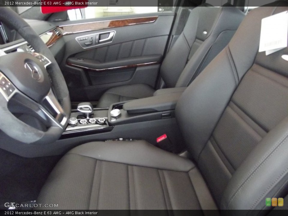 AMG Black Interior Photo for the 2012 Mercedes-Benz E 63 AMG #68965001