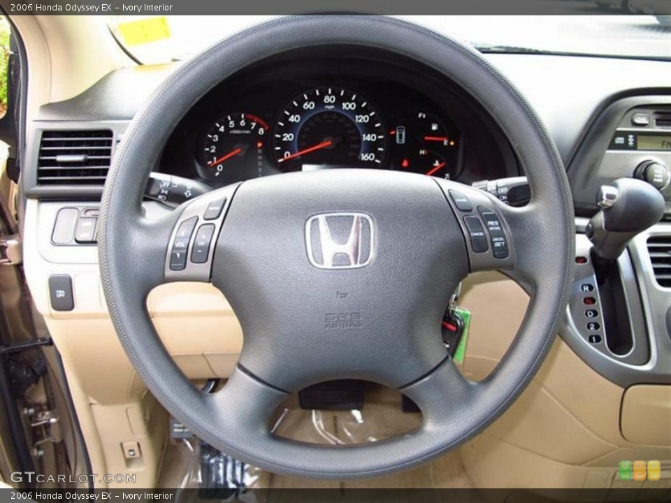 Ivory Interior Steering Wheel for the 2006 Honda Odyssey EX #68967287