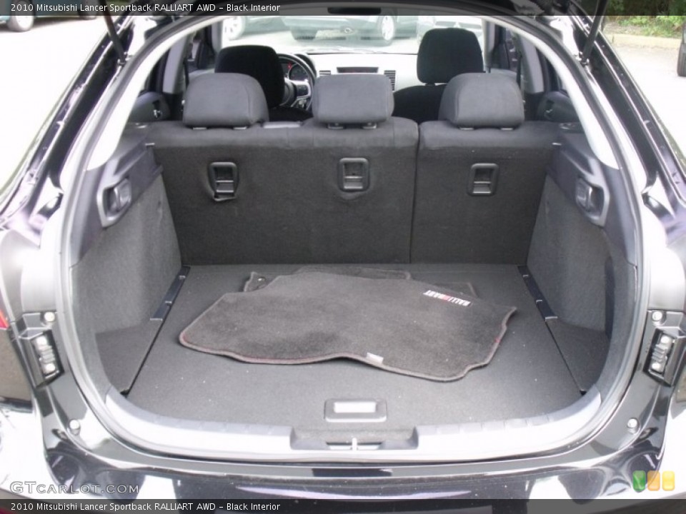 Black Interior Trunk for the 2010 Mitsubishi Lancer Sportback RALLIART AWD #68967500