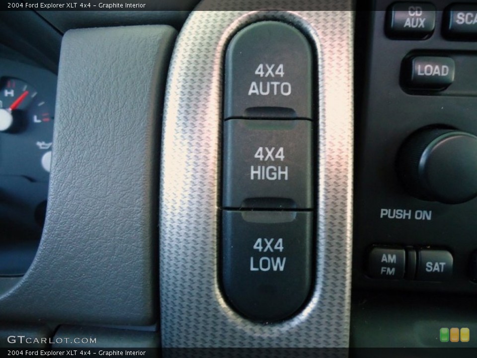 Graphite Interior Controls for the 2004 Ford Explorer XLT 4x4 #68969764