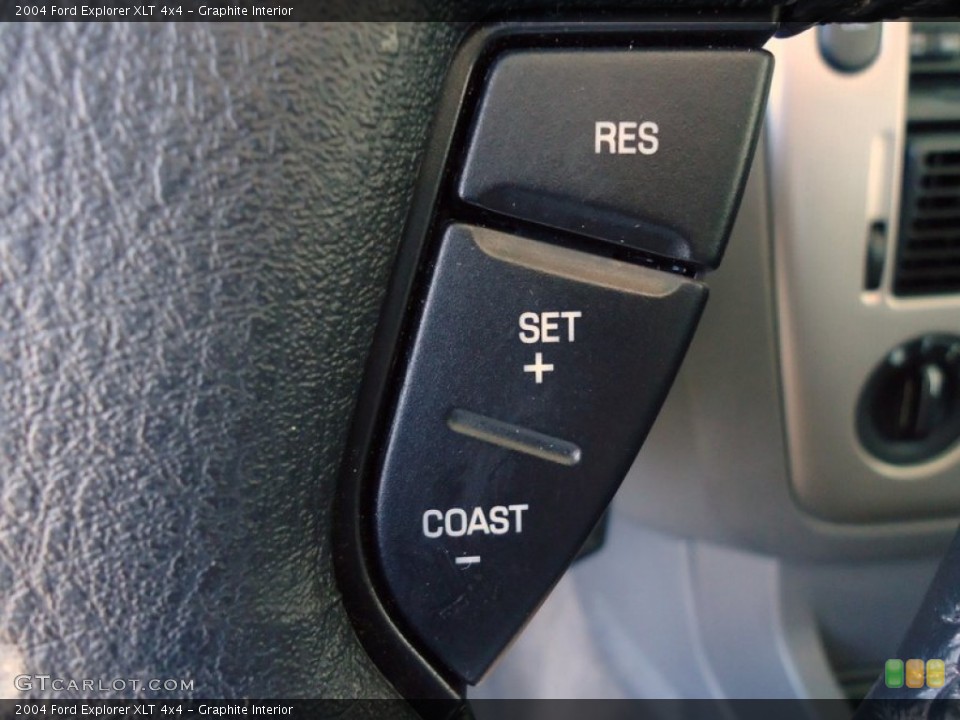Graphite Interior Controls for the 2004 Ford Explorer XLT 4x4 #68969792